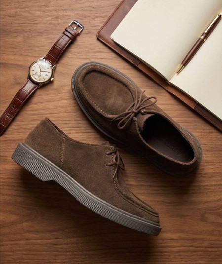 Zapatos marrón hombre ante suaves y cómodos España