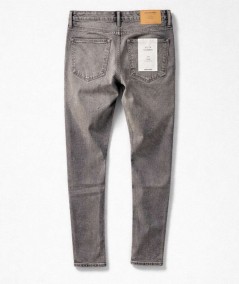Jeans gris hombre algodón orgánico con elastano España