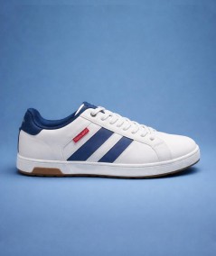 Deportivas blancas hombre material sintético y textil España