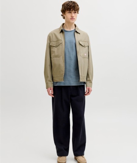 Camiseta azul hombre Jack & Jones modelo 12288358 algodón España