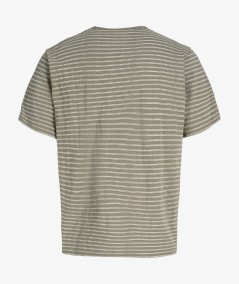 Camiseta verde hombre cuello redondo manga corta cómoda España