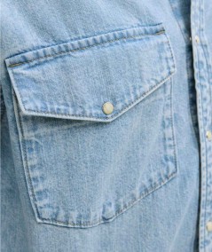 Camisa vaquera azul claro hombre cómoda para uso diario España