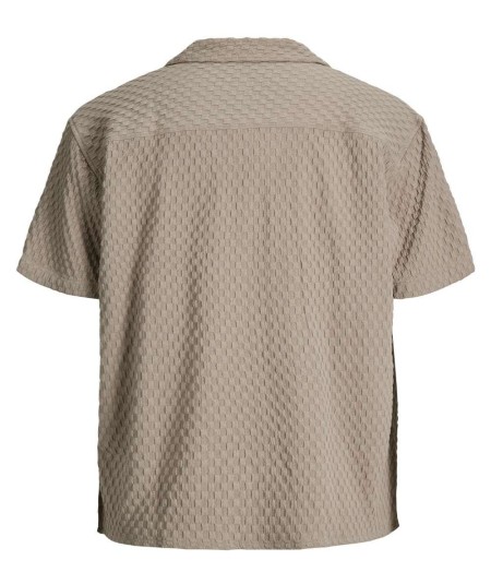 Camisa string hombre Jack & Jones tejido seersucker verano España