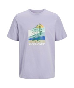 Camiseta malva hombre manga corta algodón cómodo España