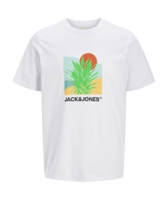 Camiseta blanca hombre manga corta algodón cómodo España