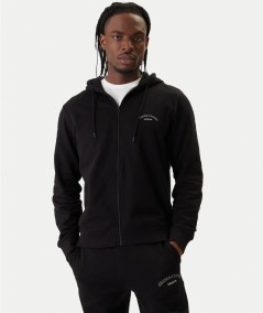 Sudadera negra hombre Jack & Jones modelo 12288363 algodón cómodo España