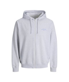 Sudadera gris hombre Jack & Jones modelo 12288363 algodón cómodo España