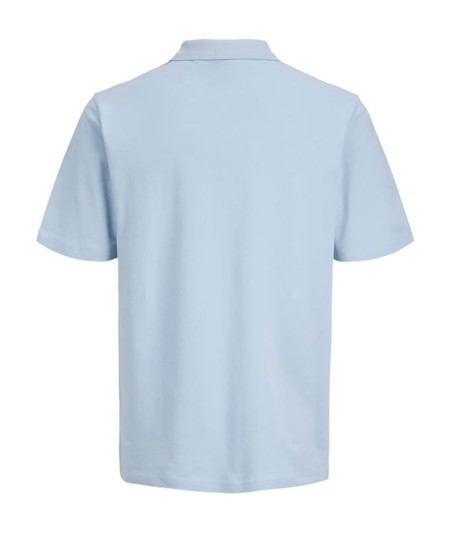Polo azul hombre Jack & Jones modelo 12288108 cuello mandarín España