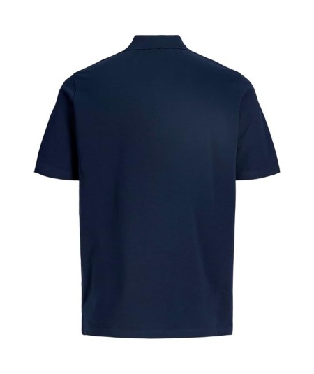 Polo azul marino hombre Jack & Jones modelo 12288108 cuello mandarín España