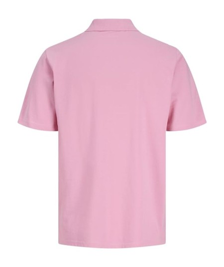 Polo rosa hombre Jack & Jones modelo 12288108 cuello mandarín España