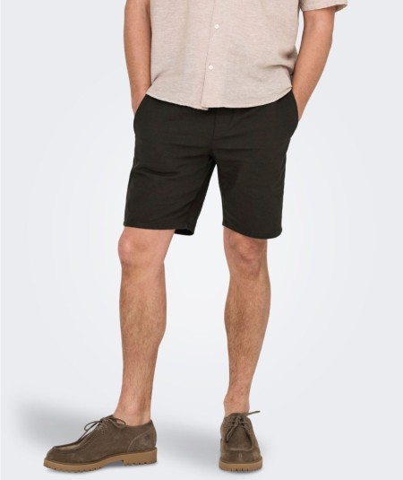 Shorts demita hombre Only & Sons modelo 22024967 algodón y lino España