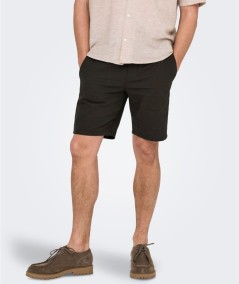 Shorts demita hombre Only & Sons modelo 22024967 algodón y lino España