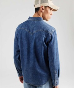 Camisa vaquera desgastada hombre Levi's modelo 85745-0001 algodón España