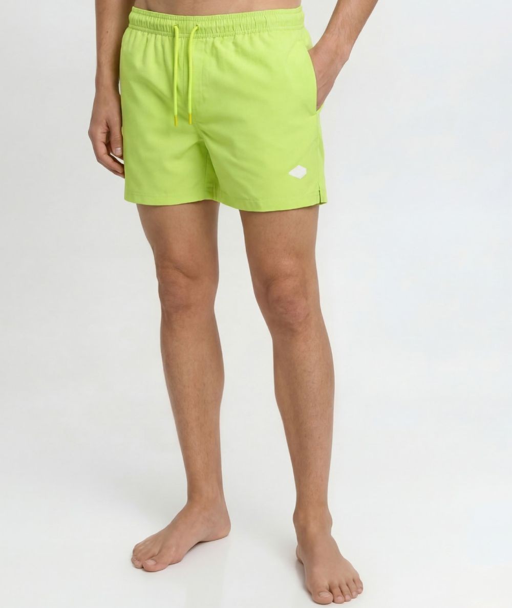 Bañador verde lima hombre Jack & Jones modelo 12291385 reciclado España