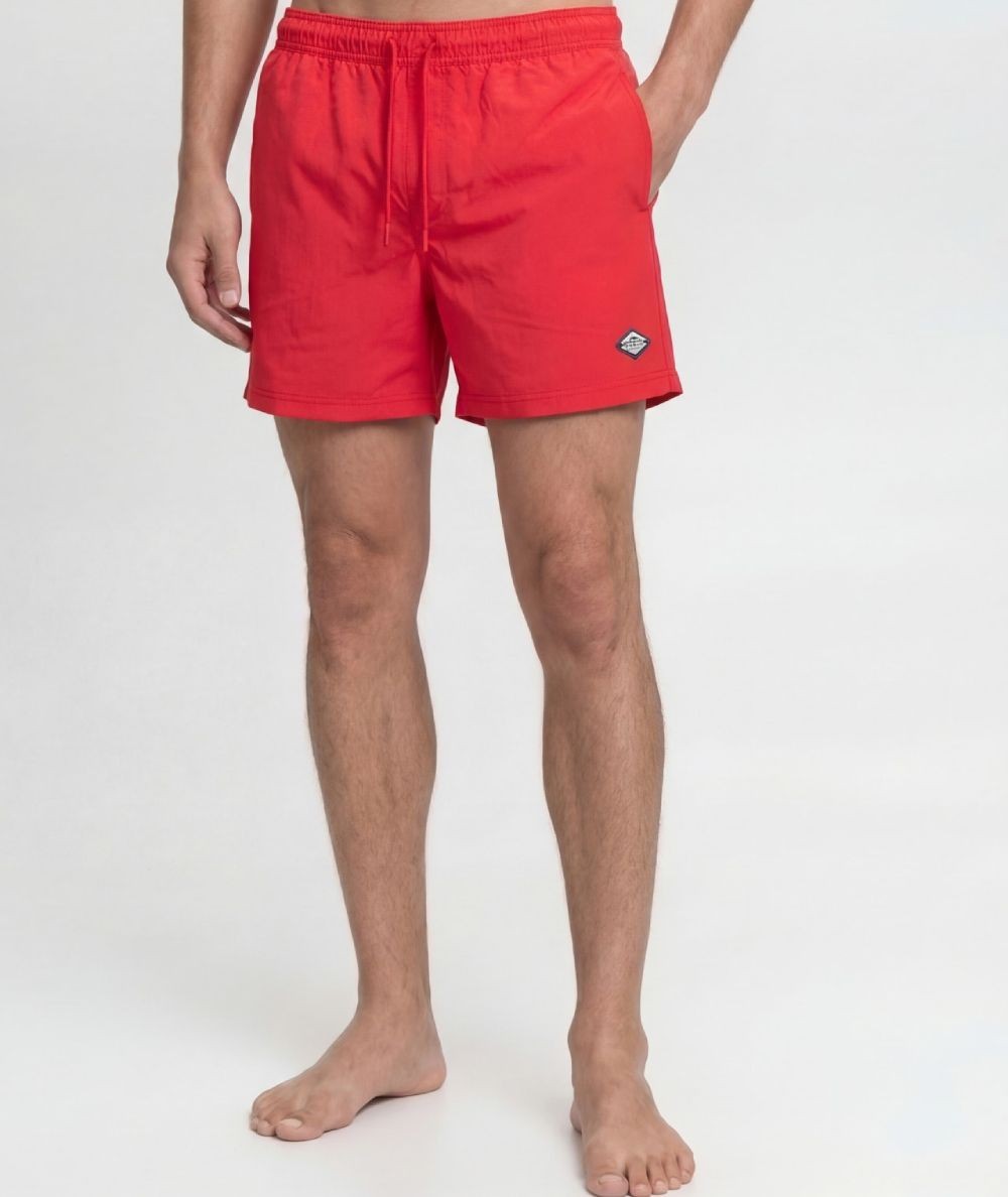 Bañador rojo hombre Jack & Jones modelo 12291385 reciclado España