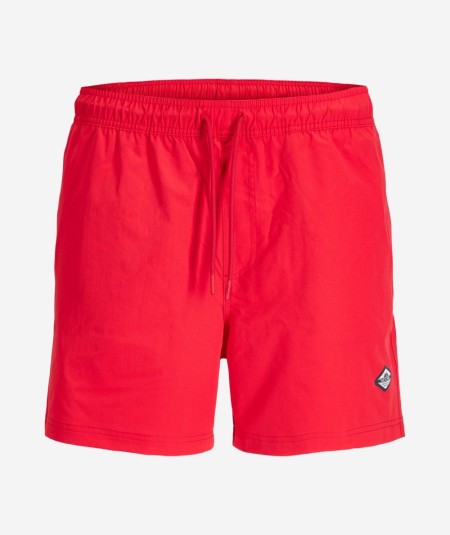 Bañador rojo hombre Jack & Jones modelo 12291385 reciclado España