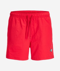 Bañador rojo hombre Jack & Jones modelo 12291385 reciclado España