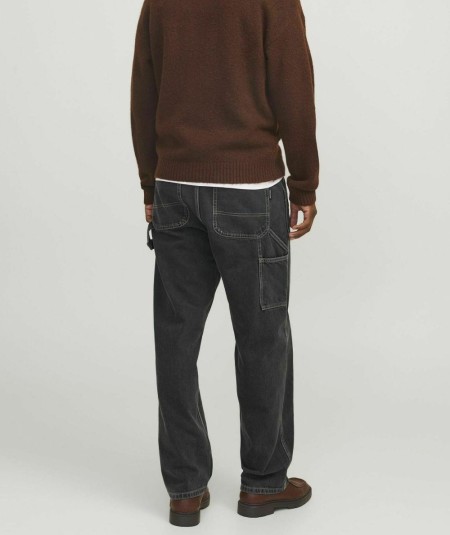 Vaqueros negros hombre Jack & Jones modelo 12272230 algodón reciclado España