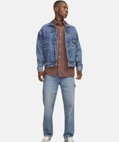 Jeans desgas hombre corte holgado tiro alto cómodo España