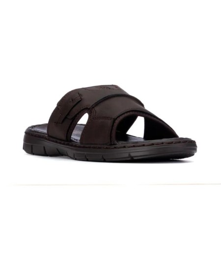 Sandalias marrón hombre XTI modelo 145789 cómodas verano España