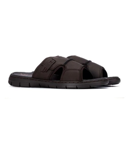 Sandalias marrón hombre XTI modelo 145789 cómodas verano España