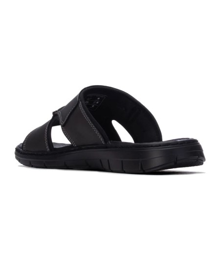 Sandalias negras hombre XTI modelo 145789 cómodas verano España