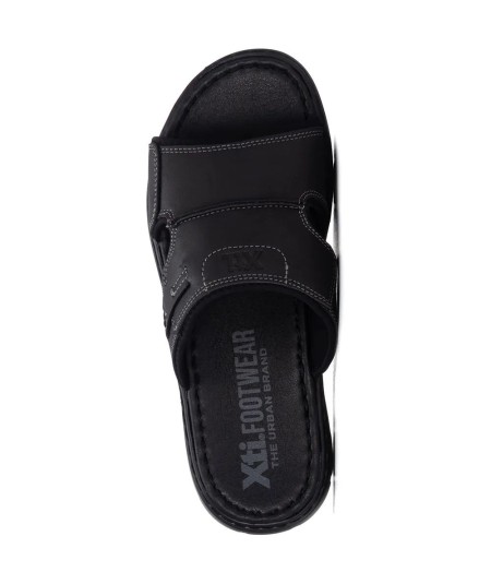 Sandalias negras hombre XTI modelo 145789 cómodas verano España