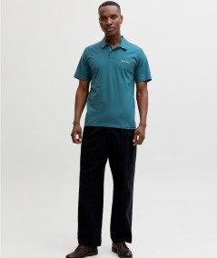 Polo Hombre Jack & Jones Algodón Logo Casual  12288118