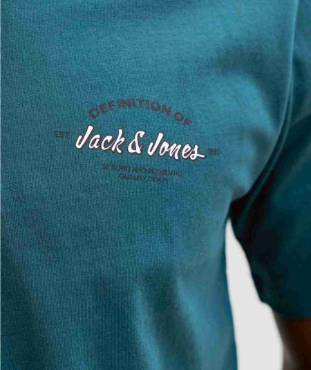 Polo Hombre Jack & Jones Algodón Logo Casual  12288118