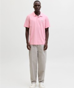 Polo Hombre Jack & Jones Algodón Logo Casual  12288118