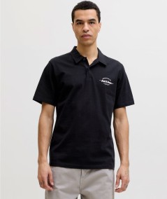 Polo Hombre Jack & Jones Algodón Logo Casual  12288118