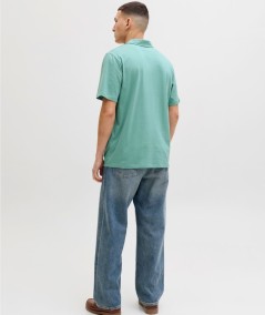 Polo Hombre Jack & Jones Algodón Logo Casual  12288118