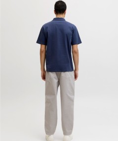 Polo Hombre Jack & Jones Algodón Logo Casual  12288118