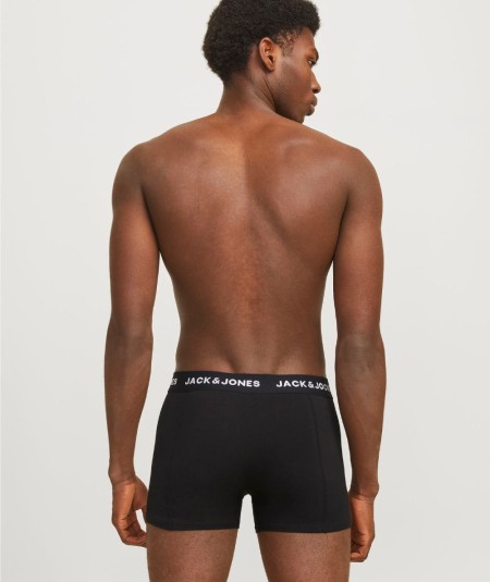 Pack 3 Bóxers Hombre Jack & Jones Algodón Elástico  12171944