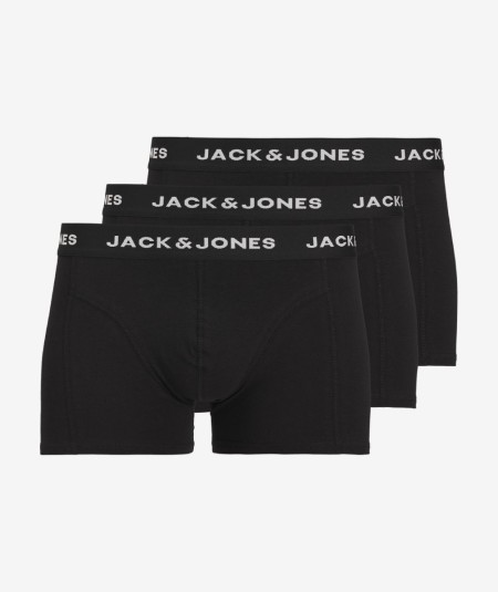 Pack 3 Bóxers Hombre Jack & Jones Algodón Elástico  12171944