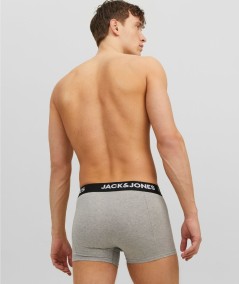 Pack 3 Bóxers Hombre Jack & Jones Algodón Elástico  12160750