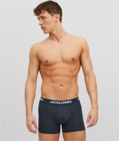 Pack 3 Bóxers Hombre Jack & Jones Algodón Elástico  12160750