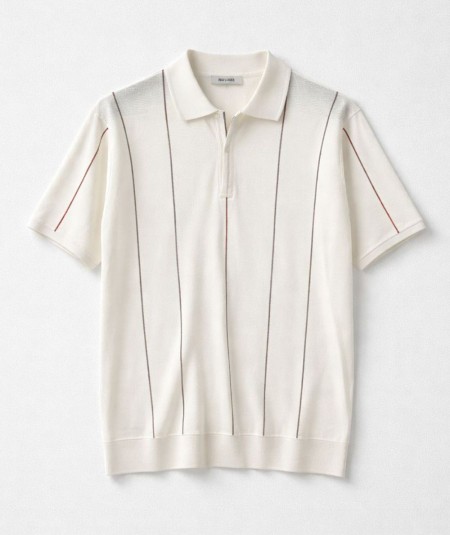 Polo Hombre con Cremallera Estampado de Rayas  Only & Sons Onswyler Primavera/Verano