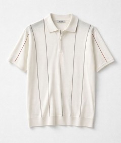 Polo Hombre con Cremallera Estampado de Rayas  Only & Sons Onswyler Primavera/Verano