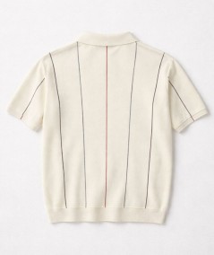 Polo Hombre con Cremallera Estampado de Rayas  Only & Sons Onswyler Primavera/Verano