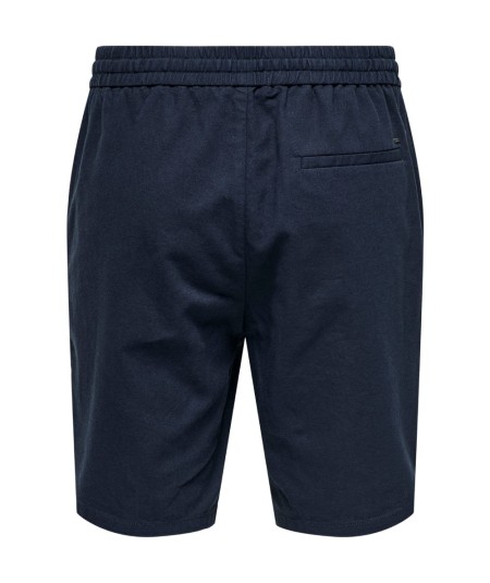 Short Hombre Only & Sons Lino Algodón Cintura Elástica  22024967
