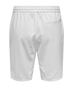 Short Hombre Only & Sons Lino Algodón Cintura Elástica  22024967