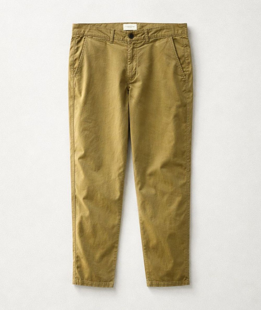 Pantalón Chino Hombre Regular Fit Algodón Elástico  5008DOVER