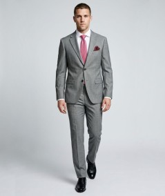 Traje de ceremonia para hombre Capelhi modelo Oxford 280 elegante en tejido con lana poliéster y elastano ideal para bodas y ev