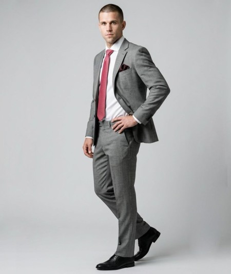 Traje de ceremonia para hombre Capelhi modelo Oxford 280 elegante en tejido con lana poliéster y elastano ideal para bodas y ev