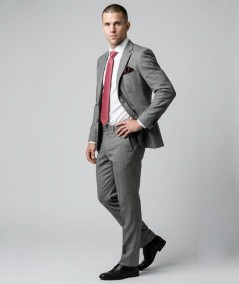 Traje de ceremonia para hombre Capelhi modelo Oxford 280 elegante en tejido con lana poliéster y elastano ideal para bodas y ev