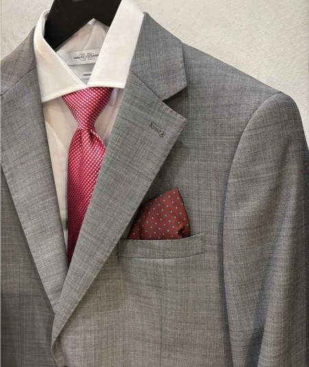 Traje de ceremonia para hombre Capelhi modelo Oxford 280 elegante en tejido con lana poliéster y elastano ideal para bodas y ev