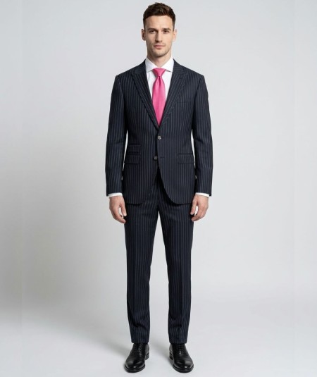 Traje de ceremonia para hombre Capelhi modelo dover1 elegante en tejido con lana poliéster y elastano ideal para bodas y evento