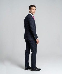 Traje de ceremonia para hombre Capelhi modelo dover1 elegante en tejido con lana poliéster y elastano ideal para bodas y evento