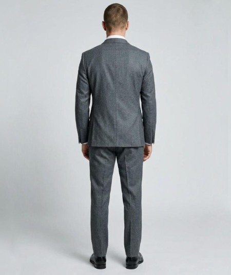 Traje de hombre modelo Verona 345 elegante en tejido poliéster viscosa y lana ideal para vestir y ocasiones especiales